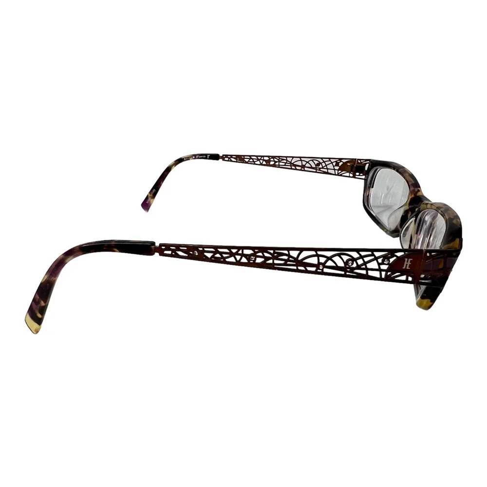 HELIUM Paris Brown Tortoise 4230 Womens Eyeglasses‎ Frame 51-18-140 H3614